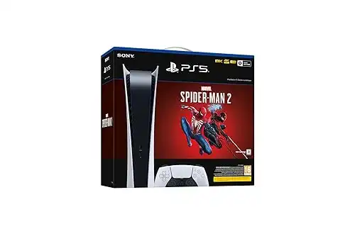 Console Sony PlayStation 5 Edition Digital Édition limitée Marvel s Spider-Man 2